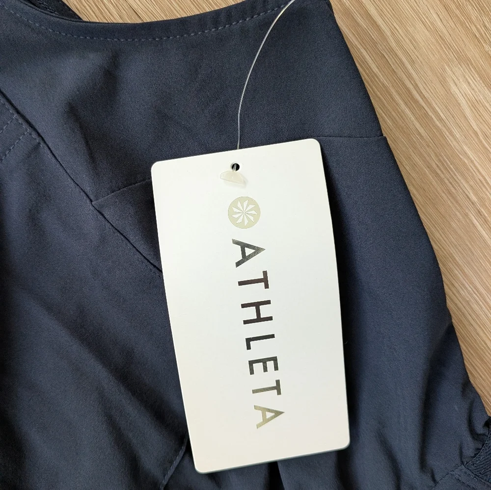 Athleta Jumpsuit Women's 16 Brooklyn Heights Wide Leg NWT - Picture 4 of 11